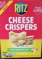 Mängden socker i Ritz Cheese Crispers-Four Cheese & Herb