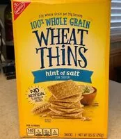 Mängden socker i Hint of Salt Wheat Thins