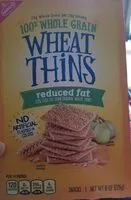 Mängden socker i Reduced Fat Wheat Thins