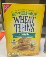 Mängden socker i Wheat thins Ranch