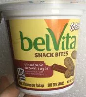 Mängden socker i Belvita cinnamon brown sugar snack bites
