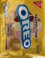 Mängden socker i Oreo Neapolitan cookies