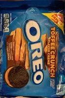 Mängden socker i Toffee crunch Oreo