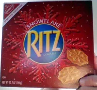 Mängden socker i Ritz Snowflake Crackers