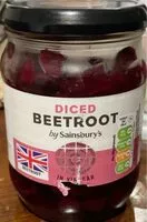 Mängden socker i Diced Beetroot