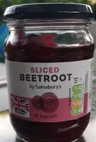 Mängden socker i Sliced beetroot in vinegar
