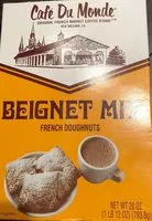 Socker och näringsämnen i Cafe du monde