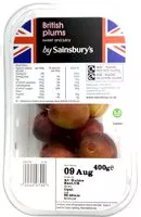 Mängden socker i British Plums