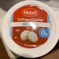 Mängden socker i Cottage cheese whipped