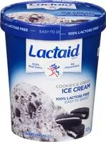Mängden socker i Cookie & cream ice cream