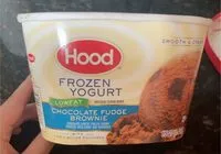 Mängden socker i Frozen yogurt chocolate fudge brownie