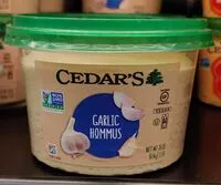 Mängden socker i Cedar's Garlic Hommus