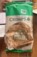 Mängden socker i Cedar’s baked whole wheat pita chips