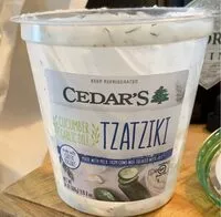 Mängden socker i Cucumber Garlic Dill Tzatziki