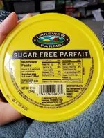 Mängden socker i Sugar free parfait