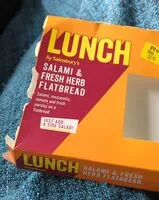 Mängden socker i Salami and fresh herb flatbread