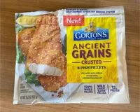 Mängden socker i Gorton’s Ancient Grains crusted fish fillets