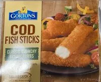 Mängden socker i Crunchy panko breadcrumbs cod fish sticks