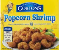 Mängden socker i Popcorn Crunchy Breaded Shrimp