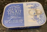 Mängden socker i Farm Raised Smoked Trout Filets