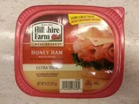 Mängden socker i Honey ham