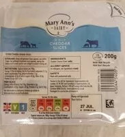 Mängden socker i Cheddar slices