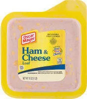 Mängden socker i Ham and cheese loaf