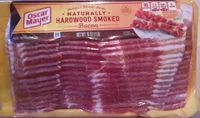 Mängden socker i Naturally hardwood smoked bacon, hardwood smoked