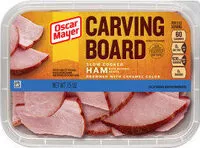 Mängden socker i Carving board slow cooked ham deli meat