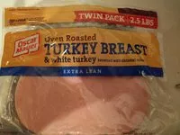 Mängden socker i Oven roasted turkey breast