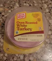 Mängden socker i Oven roasted white turkey
