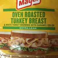 Mängden socker i Oscar mayer, oven roasted turkey breast & white turkey