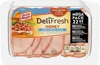 Mängden socker i Deli fresh honey uncured ham lunch meat