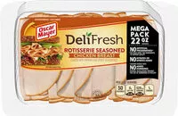 Mängden socker i Deli fresh sliced rotisserie seasoned chicken breast