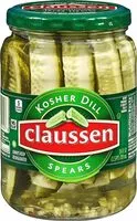 Mängden socker i Kosher dill spears, kosher dill