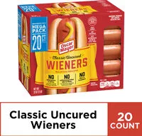 Mängden socker i Classic uncured hot dogs