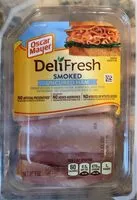 Mängden socker i Deli Fresh smoked uncured ham