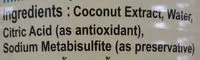 Mängden socker i Coconut Milk