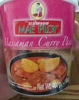 Mängden socker i Massaman Curry Paste