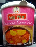 Mängden socker i Massaman Curry Paste