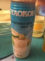 Mängden socker i Chaokoh (L) Coconut Juice W / Jelly 24 17.5 FL Oz