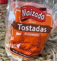 Mängden socker i Maizada Tostadas