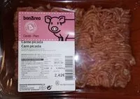 Mängden socker i Carne picada de cerdo