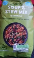 Mängden socker i Soup and stew mix