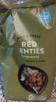 Mängden socker i Red Lentils