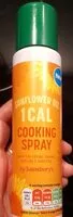 Mängden socker i Sunflower oil emulsion cooking spray