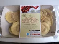 Mängden socker i Mozzarella roasted tomato and basil girasoli