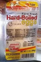 Mängden socker i Hard boiled  eggs