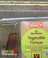 Mängden socker i Vegetable gyoza