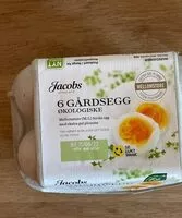 Mängden socker i Økologisk egg